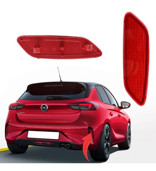 ASPART MARKA   REFLEKTÖR ARKA TAMPON OPEL CORSA F 19> SAĞ ürün görseli 1