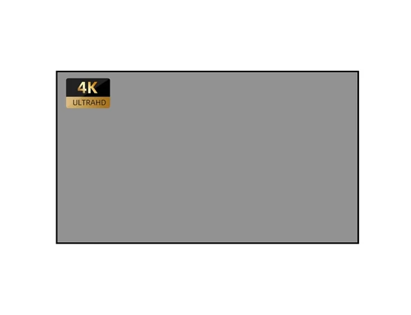 Proscreen Pro Serisi 221x124 cm ALR Fixed Frame Perde - Resim 7