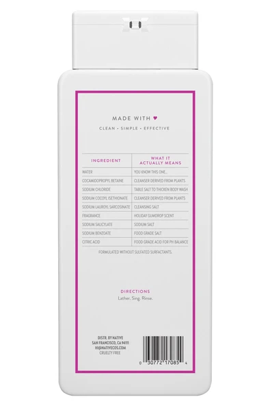 Native Holiday Gumdrop Duş Jeli 532ML - Resim 2