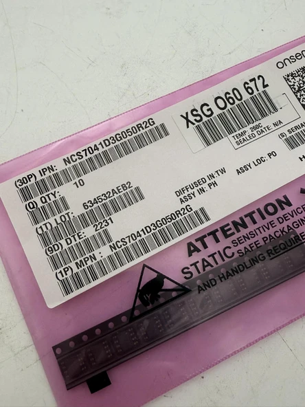 Onsemi NCS7041D3G050R2G Amplifikatör 10 Adet - Resim 3