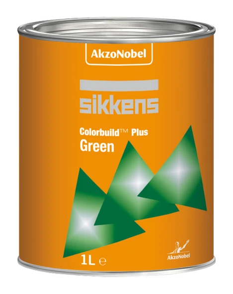 AkzoNobel Sikkens ColorBuild Renkli Akrilik Astar Yeşil (Green) 1 Litre ürün görseli 1