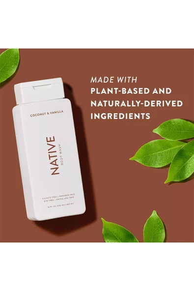 Native Coconut & Vanilla Duş Jeli 532ML - Resim 6
