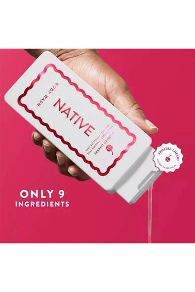 Native Frosted Cherry Duş Jeli 532ML - Resim 4
