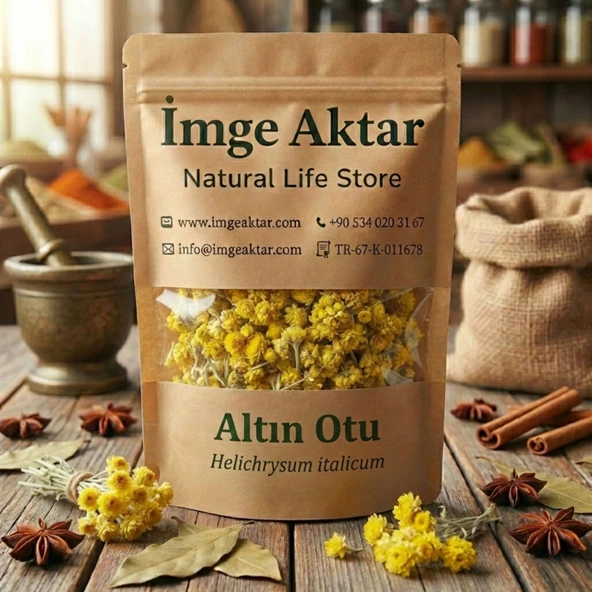 Altın Otu (Ölmez Çiçek) 30g ürün görseli 1