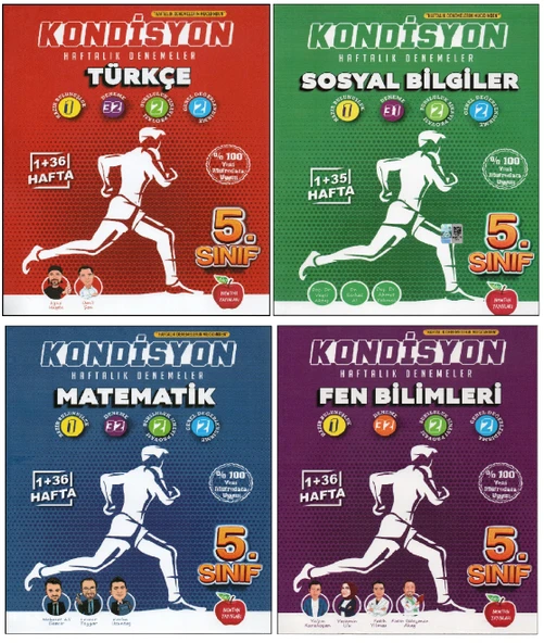Newton 5.Sınıf Kondisyon Türkçe+Fen Bilimleri+Sosyal Bilgiler+Matematik ürün görseli 1