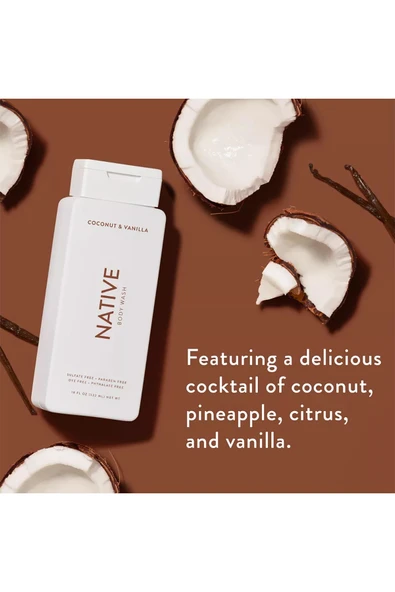 Native Coconut & Vanilla Duş Jeli 532ML - Resim 5