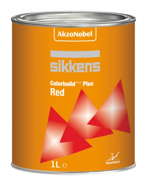 AkzoNobel Sikkens ColorBuild Renkli Akrilik Astar Kırmızı (Red) 1 Litre ürün görseli 1