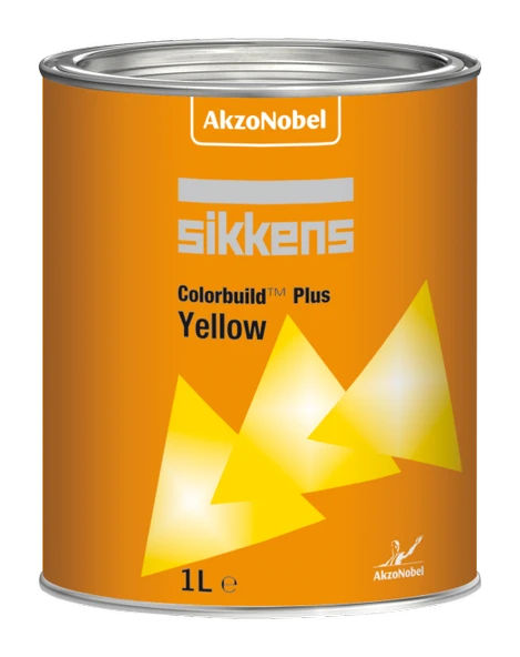 AkzoNobel Sikkens ColorBuild Renkli Akrilik Astar Sarı (Yellow) 1 Litre ürün görseli 1