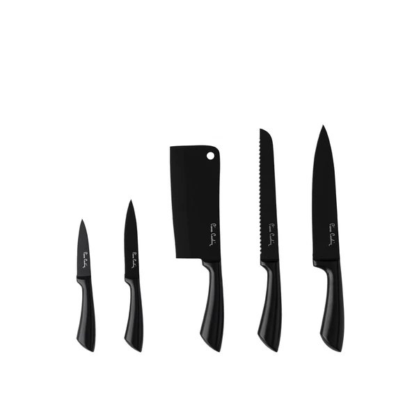 Pierre Cardin Alexa Black 6 Parça standlı Bıçak Seti ürün görseli 1