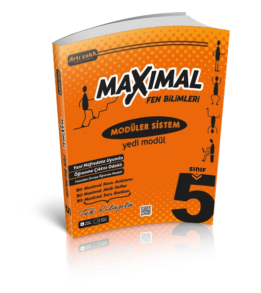 Artı Zeka Yayınları 5.Sınıf Fen Bilimleri Maximal Modüler Sistem (7 Modül) 7li Fasikül Set ürün görseli 1