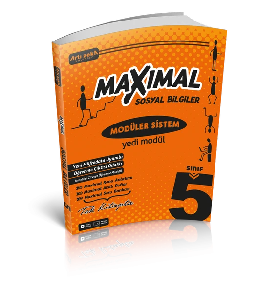 Artı Zeka Yayınları 5.Sınıf Sosyal Bilgiler Maximal Modüler Sistem (7 Modül) 7li Fasikül Set ürün görseli 1