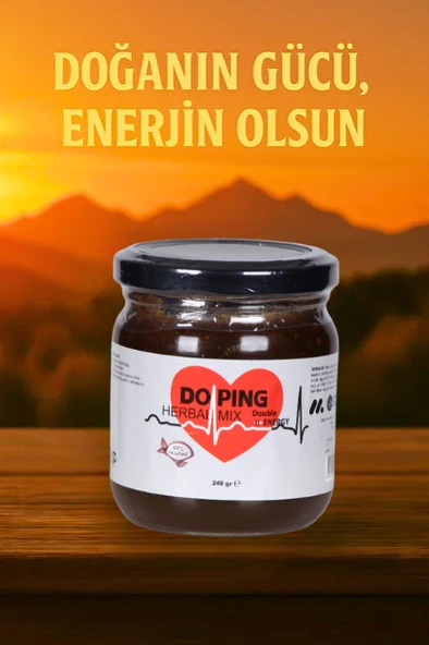 Doping Panax Çakşır Otlu Ginseng Macun Plus Bitkisel Karışım Kuvvet Macun Kavanoz (240 Gr) ürün görseli 1