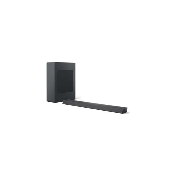 Philips TAB6305 140W Dolby Audio 2.1 Kanal Soundbar Ultra İnce Tasarım Siyah ürün görseli 1