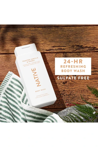 Native Toasted Vanilla & Honey Duş Jeli 532ML - Resim 3