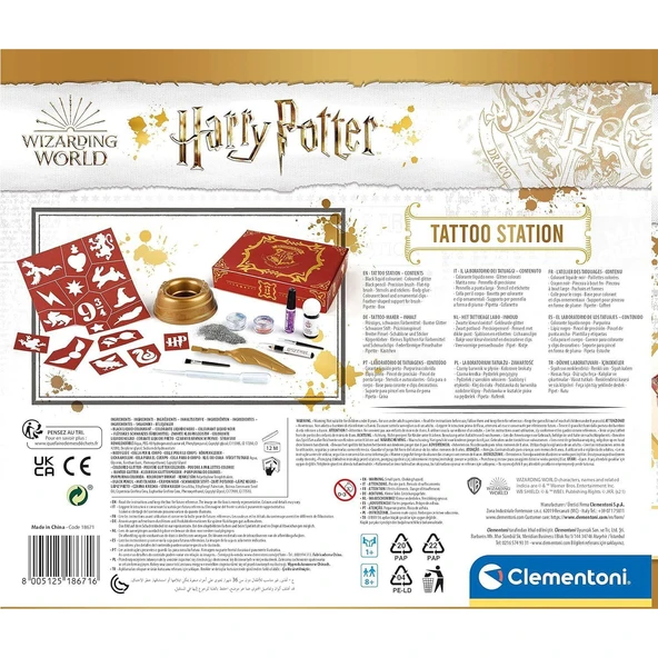 Clementoni Harry Potter Sihirli Dövmeler - Resim 5