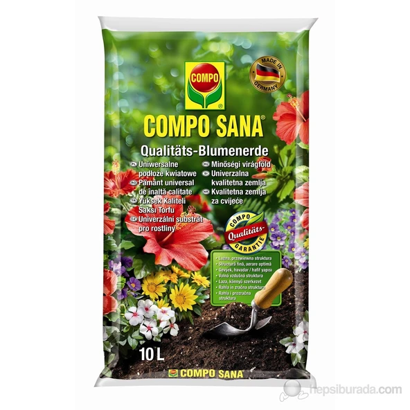 1131  COMPO SANA® ÇİÇEKLİ BİTKİLER İÇİN TOPRAK 10L ürün görseli 1