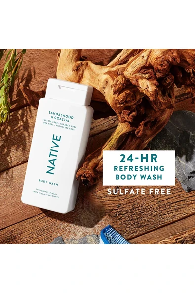 Native Sandalwood & Coastal Breeze Duş Jeli 532ML - Resim 3