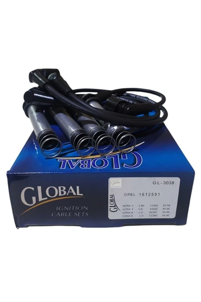 Opel Corsa B uyumlu Buji Kablosu Takım 1.2 / 1.4 8v Global ürün görseli 1