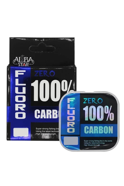 Albastar Zero %100 Fluorocarbon Misina 0.33mm ürün görseli 1