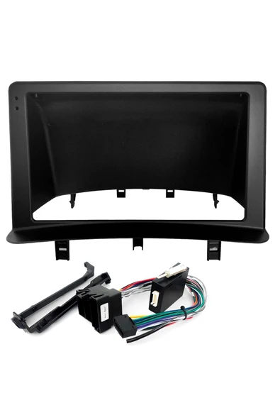 Oto Tablet Çerçeve 9 Inç Renault Clıo 3 (2006-2014) Cr-282b ürün görseli 1