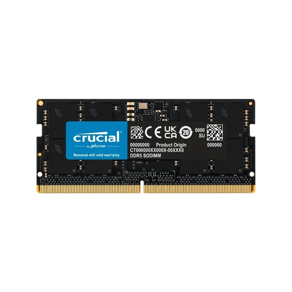 CRUCIAL 16GB 4800MHz DDR5 NOTEBOOK RAM CB16GS4800E ürün görseli 1