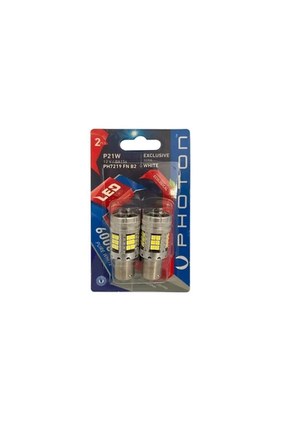 P21w Beyaz Fanlı Blister Ph7219 Fn B2 ürün görseli 1