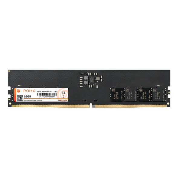 IROMX 16GB 5600MHz DDR5 PC RAM ürün görseli 1
