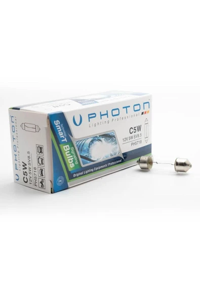 C5w 12v 36mm. Sofit Ampul 10 Adet Ph5718 ürün görseli 1