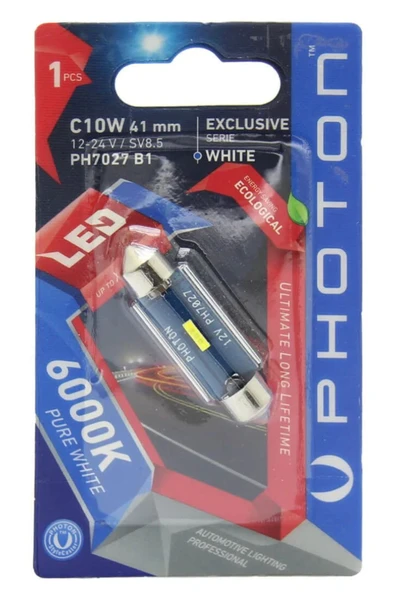 C10w 41mm Sofit Led Tekli Blister (1 Adet ) Ph7027 B1 ürün görseli 1