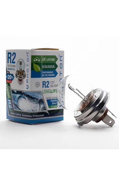 R2 12v 45/40w P45t G40 Ampul 1 Adet Ph5535 Ll ürün görseli 1