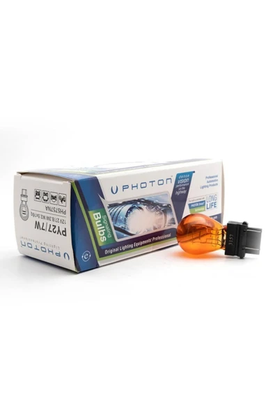 3157 P27/7w 12,8v Amber Ampul 10 Adet Ph5757 A ürün görseli 1