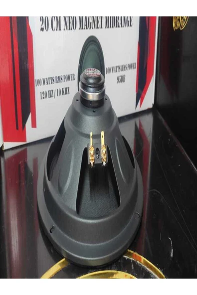 stroker 20cm Neodyum Midrange 100rms - Resim 2