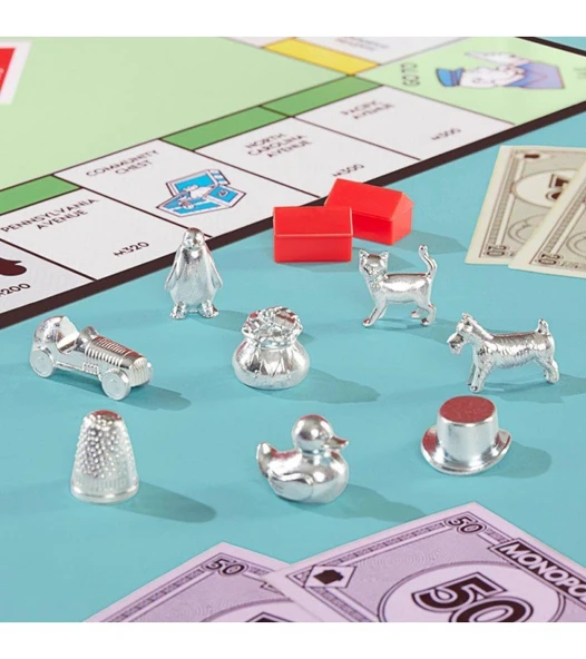 Hasbro Monopoly Klasik - Resim 5