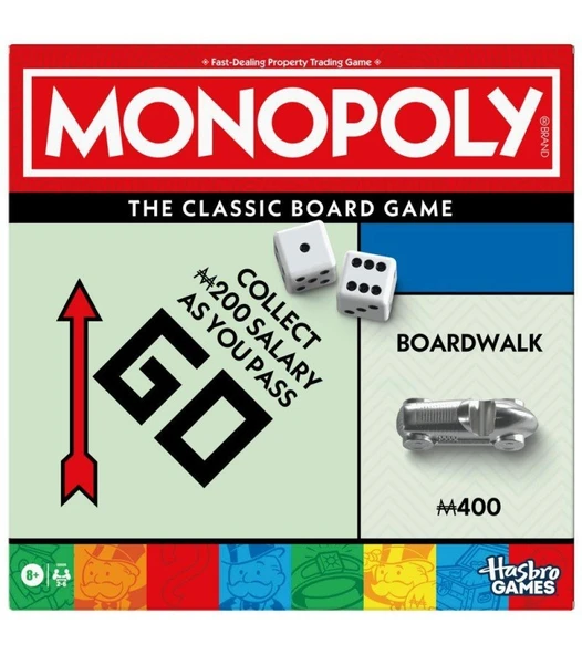 Hasbro Monopoly Klasik ürün görseli 1