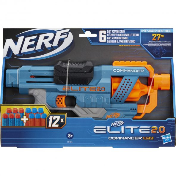 Nerf Elite 2.0 Commander RD-6 E9485 - Resim 3