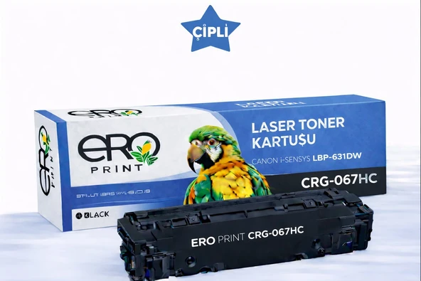 Canon LBP-631dw Muadil Toner - 3100 Sayfalık - Çipli Mavi Toner ürün görseli 1