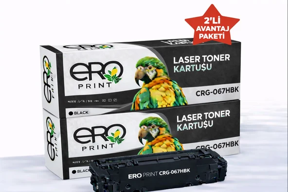 Canon MF 657Cdw Muadil Toner - 3100 Sayfalık - Çipli Siyah Toner - 2'li Avantaj Paket ürün görseli 1