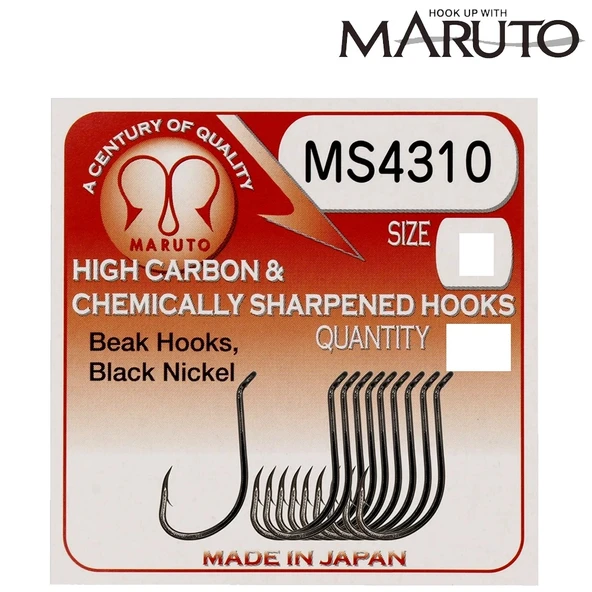 Maruto MS4310 BN No:4 13lü paket Olta İğnesi - Resim 3