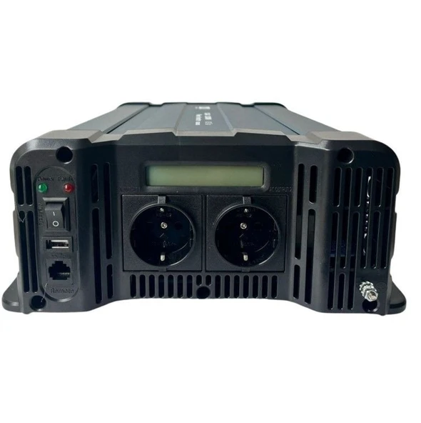 12V 2000W Tam Sinüs Inverter, MAX - Resim 7