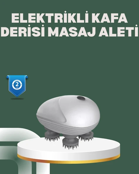 Derin Masaj Sağlayan Elektrikli Kafa Masaj Aleti ürün görseli 1