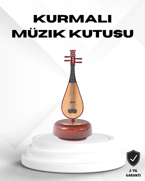 Figürlü Müzik Kutusu Zarif Melodili Dekoratif Model ürün görseli 1