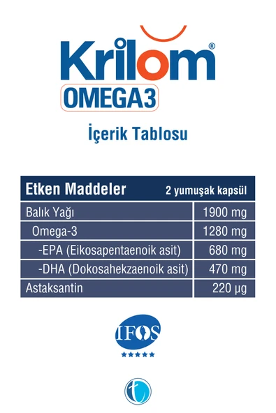 KRILOM OMEGA 3 50 YUMUSSK KAPSUL - Resim 2