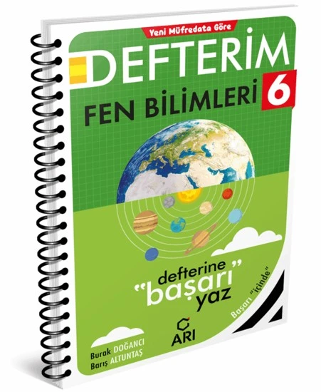 6. Sınıf Fen Bilimleri Defterim Fenito Arı Yayınları ürün görseli 1