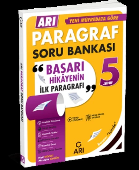 5. Sınıf Arı Paragraf Soru Bankası Arı Yayıncılık ürün görseli 1