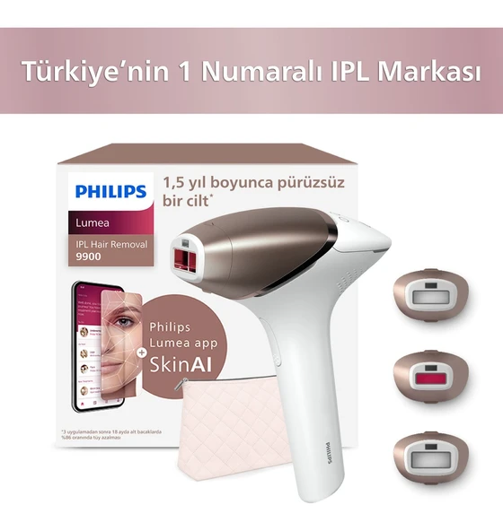 Philips Lumea BRI953/01 IPL Lazer Epilasyon Cihazı – 450.000 Atım, 3 Başlık, Kablolu/Kablosuz ürün görseli 1
