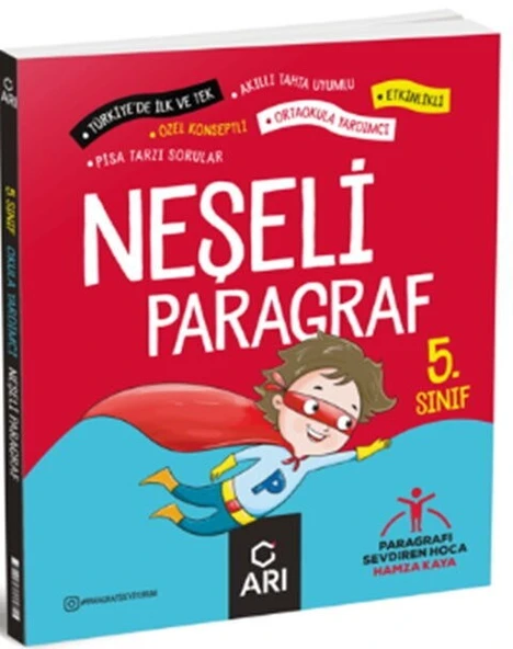 5. Sınıf Neşeli Paragraf Arı Yayıncılık ürün görseli 1