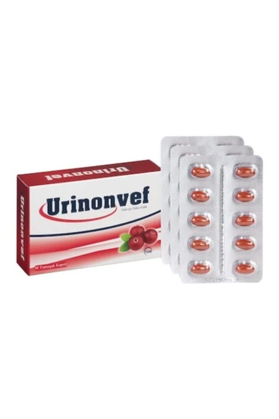 URINONVEF 30 YUMUSAK KAPSUL ürün görseli 1