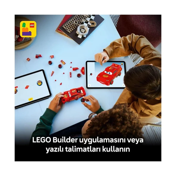 LEGO 77255 Speed Champions | Şimşek Mcqueen - Resim 7