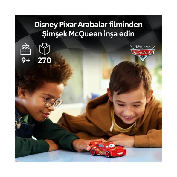 LEGO 77255 Speed Champions | Şimşek Mcqueen - Resim 4