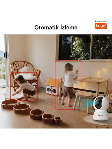 Byes BY71-100 Akıllı Wifi Kamera - Resim 5